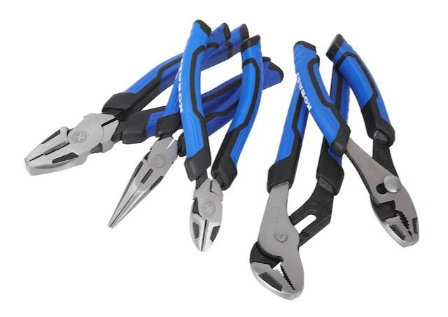 Lowes 5-Piece Kobalt Pliers Set