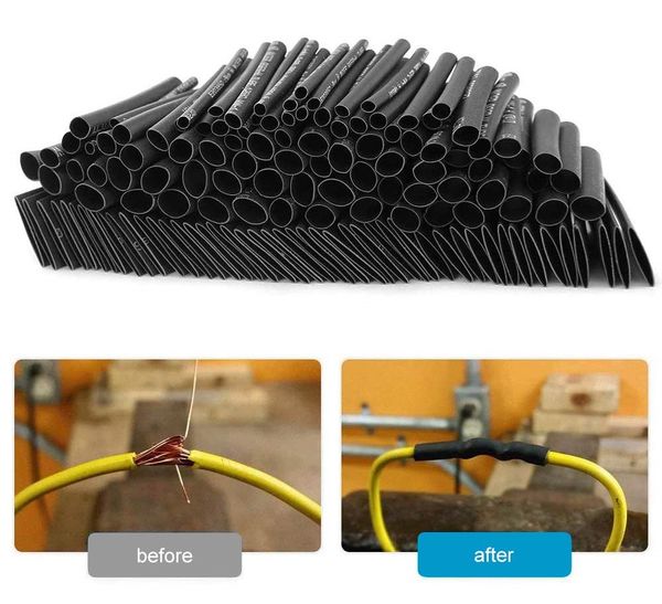 Heat shrink tubing - not magic but close