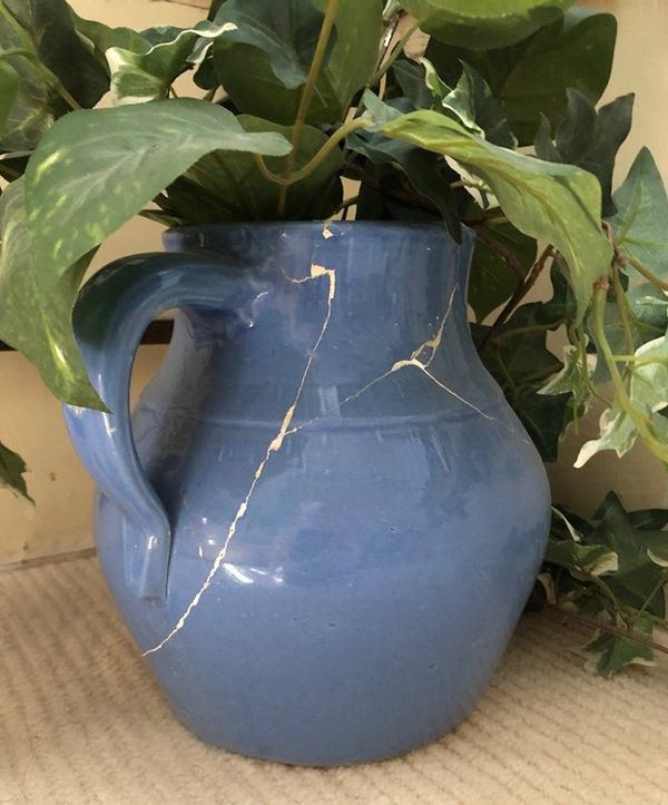 An example of a family heirloom after kintsugi - Tate style