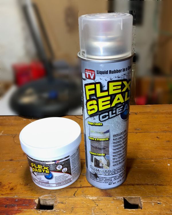 The two of the many Flex-Seal products I've used successfully.